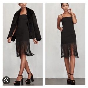 Reformation Aphelia Fringe Dress